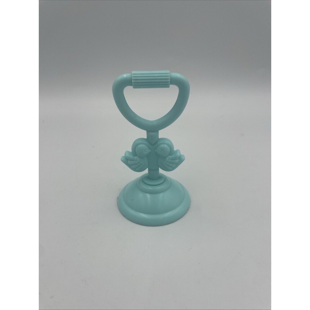 Fairy tails Bird Hasbro Vintage MLP 1980s Toy Baby Blue Perch Stand Only